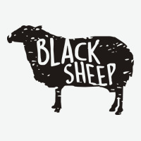 Black Sheep Silhouette Urban Heavy Tee | Teevron