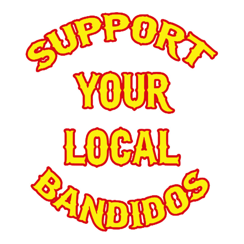 Bandidos Support Your Local Texas Urban Heavy Tee by artisFamous | Teevron
