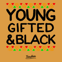 Young Gifted And Black African American Men Urban Heavy Tee | Teevron