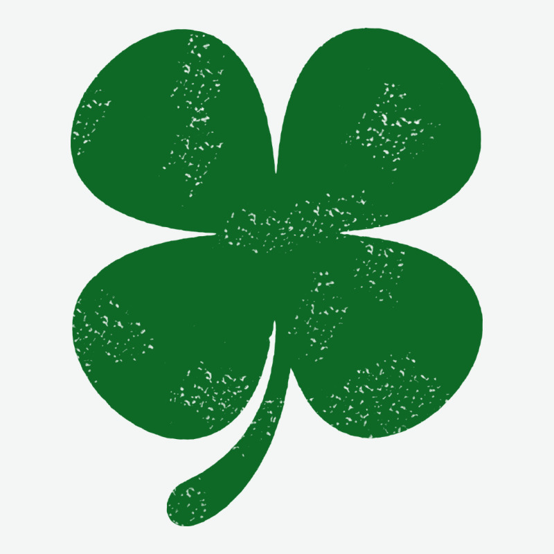 Distressed Green Four Leaf Clover Urban Heavy Tee by artisFamous | Teevron