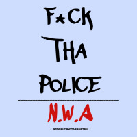 Fck Tha Police Urban Heavy Tee | Teevron