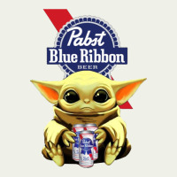 Baby Yoda Hugs Pabst Blue Ribbon Beer Urban Heavy Tee | Teevron