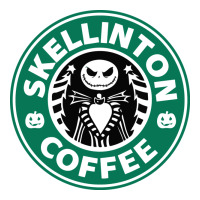 Skeleton Coffee Halloween Urban Heavy Tee | Teevron