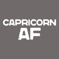 Capricorn Af Zodiac Sign Urban Heavy Tee | Teevron