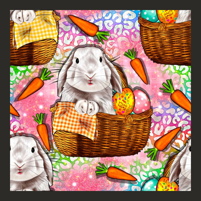 Easter Bunny With Hamper Seamless Pattern Heavy Core Tee by BundleAndBundleShop | Teevron
