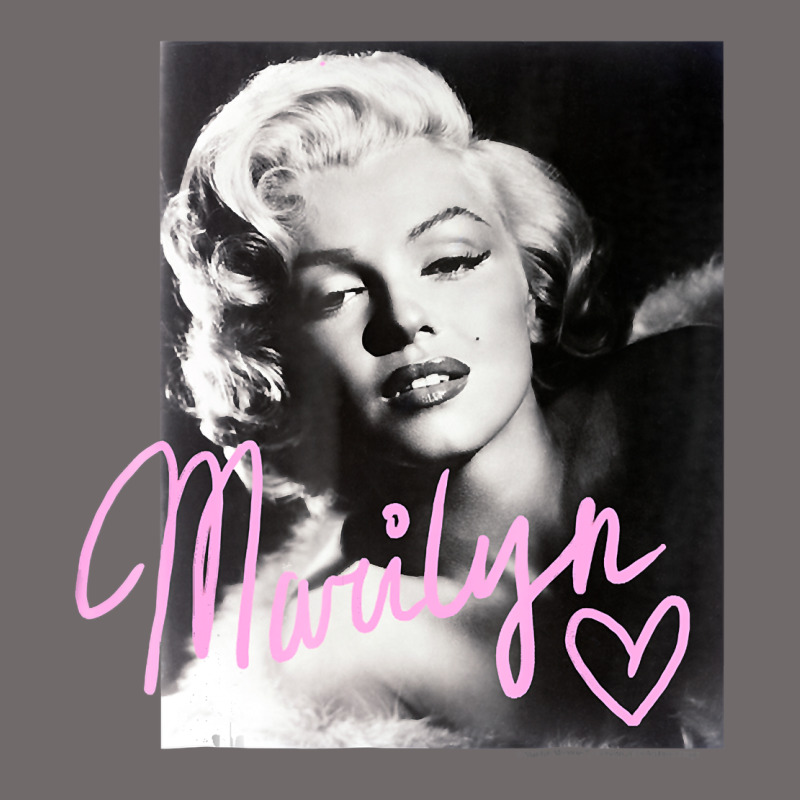 Monroe Black And White Pink Handwriting T Shirt Urban Heavy Tee by artisFamous | Teevron