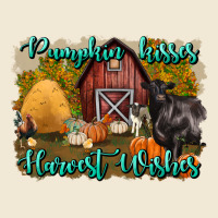 Pumpkin Kisses Harvest Wishes Premium Tee | Teevron