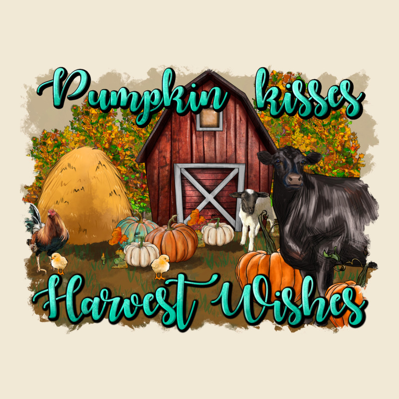 Pumpkin Kisses Harvest Wishes Premium Tee by BundleAndBundleShop | Teevron