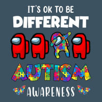 A.mong Us It's O.kay To Be Different Autism Awareness T Shirt Urban Heavy Tee | Teevron