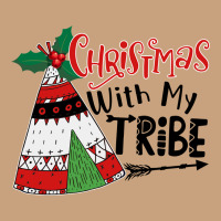 Christmas With My Tribe Boho Vintage Tee | Teevron