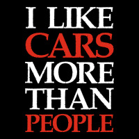 I Like Cars More Than People Urban Heavy Tee | Teevron