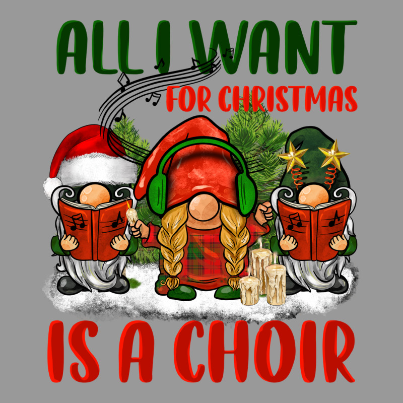 All I Want For Christmas Is A Choir Vintage Hoodie by BarkalooDesign | Teevron