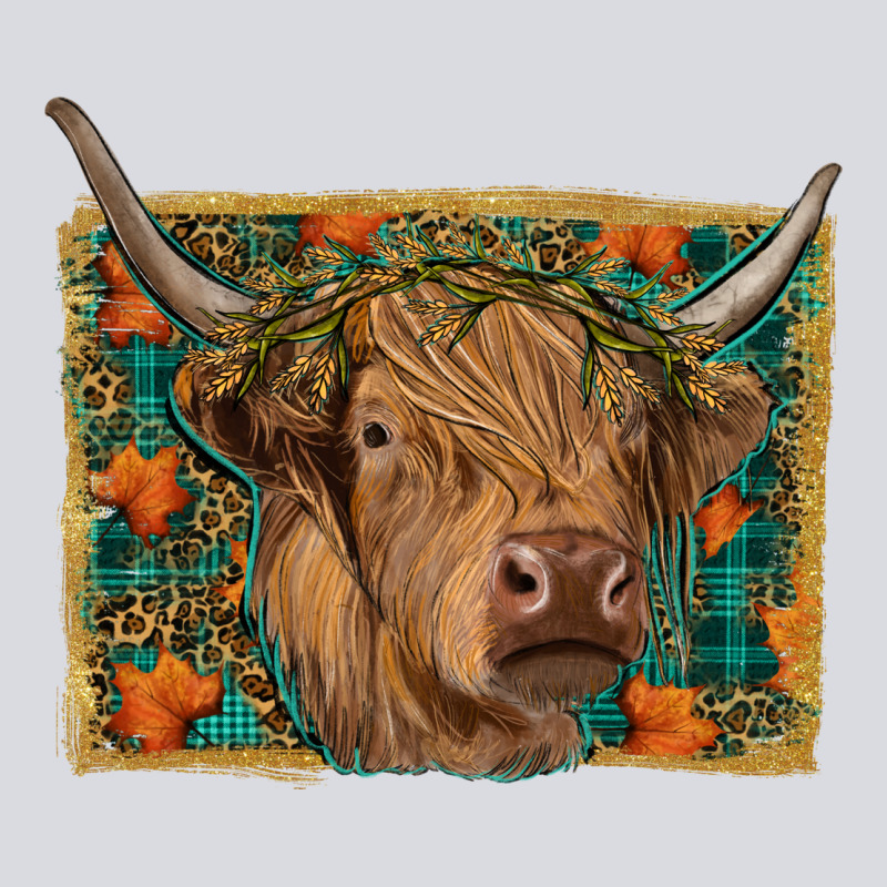 Highland Cow Fall Zipper Hoodie by RanaPortraitStore | Teevron