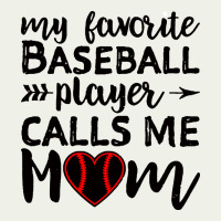 Womens My Favorite Baseball Player Calls Me Mom Urban Heavy Tee | Teevron