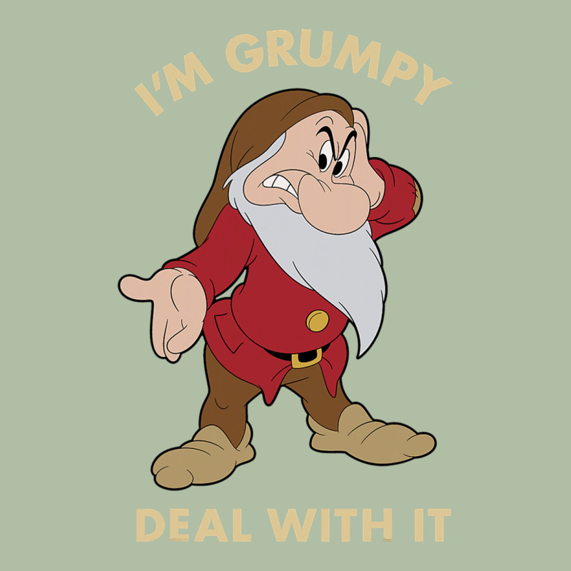 Snow White I'm Grumpy Deal With It Portrait T Shirt Urban Heavy Tee by artisFamous | Teevron