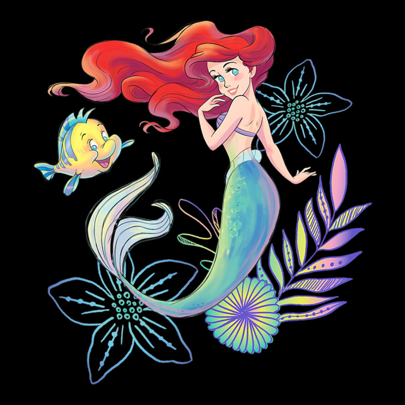 The Little Mermaid Ari  And Flounder Sea T Shirt Urban Heavy Tee by artisFamous | Teevron