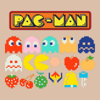 80s Pacman Ghosts Video Games Urban Heavy Tee | Teevron