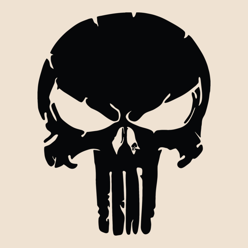 The Punisher Skull Black Urban Heavy Tee by artisFamous | Teevron