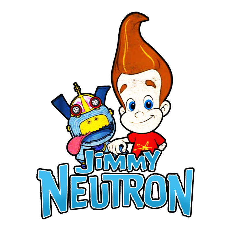 Jimmy Neutron Goddard Title Vintage Poster Urban Heavy Tee by artisFamous | Teevron