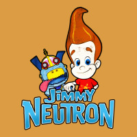 Jimmy Neutron Goddard Title Vintage Poster Urban Heavy Tee | Teevron