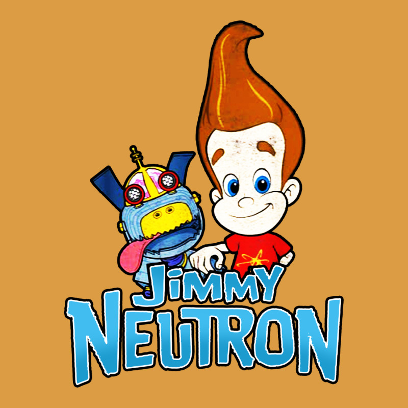 Jimmy Neutron Goddard Title Vintage Poster Urban Heavy Tee by artisFamous | Teevron