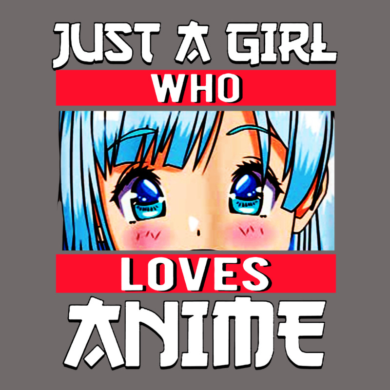 Just A Girl Who Loves Anime Japanese Cute Urban Heavy Tee by artisFamous | Teevron