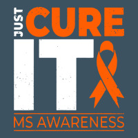 Just Cure It Ms Multiple Sclerosis Awareness Urban Heavy Tee | Teevron