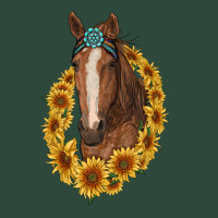 Brown Horse With Gemstone And Sunflowers Zipper Hoodie | Teevron