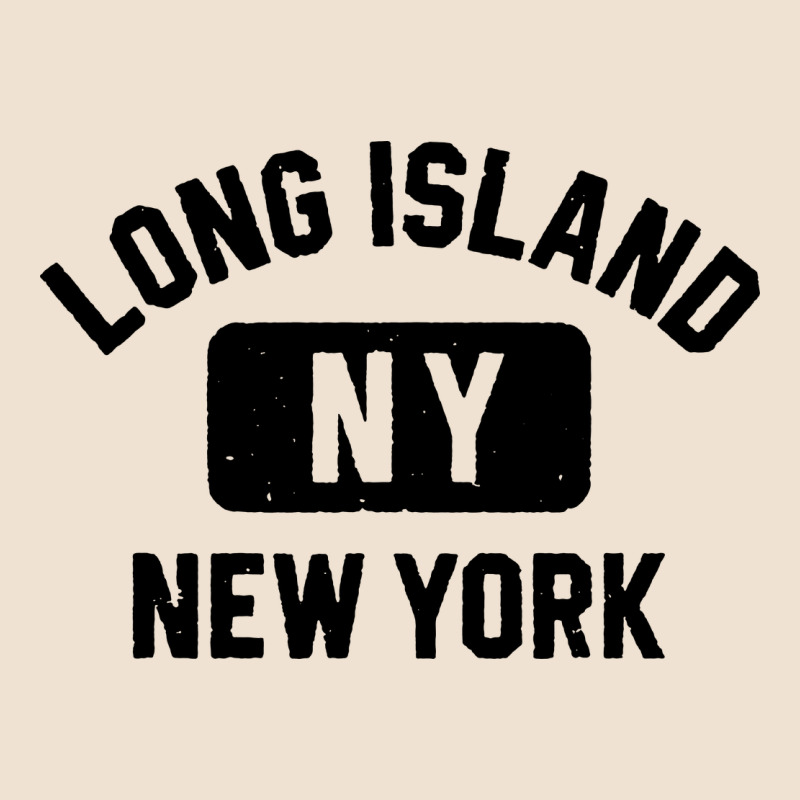 Long Island Ny Gym Style Distressed Amber Print Urban Heavy Tee by artisFamous | Teevron