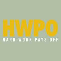 Hwpo - Hard Work Pays Off Urban Heavy Tee | Teevron