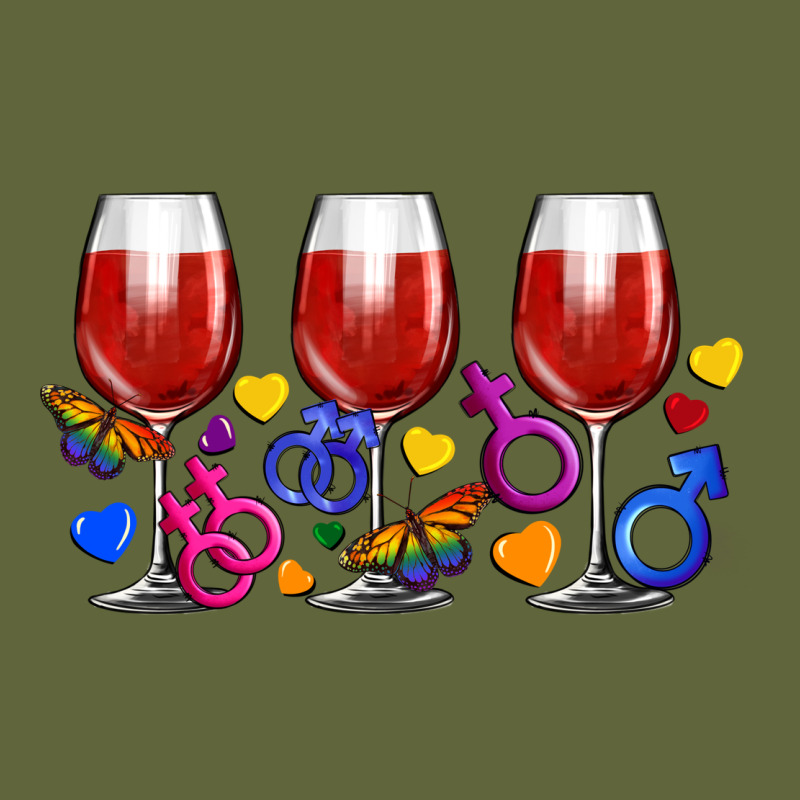 Pride Wine Cups Classic Tee by FaDigitalArtStudio | Teevron