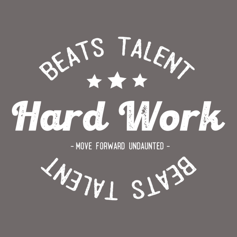 Hard Work Beats Talent Urban Heavy Tee by artisFamous | Teevron
