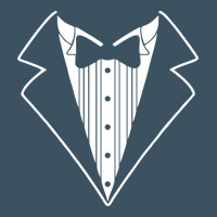 Fake Tux Tuxedo Suit Tie Urban Heavy Tee | Teevron