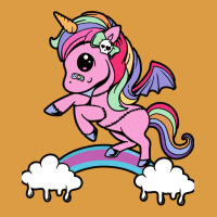 Cute Unicorn Urban Heavy Tee | Teevron
