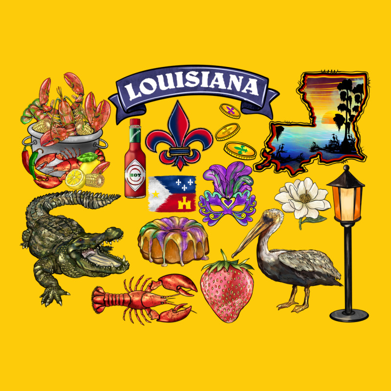 Preview Louisiana State Premium Hoodie by BarkalooDesign | Teevron