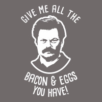 Ron Tv Show Parks Swanson - Bacon & Eggs Urban Heavy Tee | Teevron