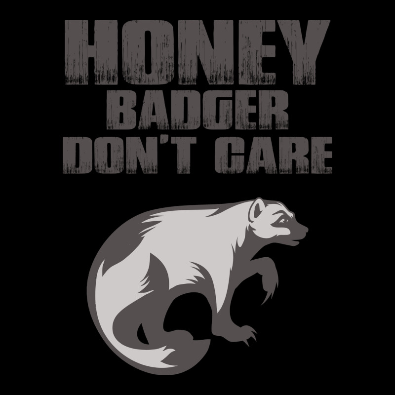 Honey Badger Dont Care Urban Heavy Tee by artisFamous | Teevron
