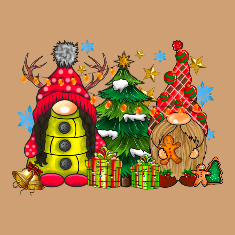 Gnome Christmas Vintage Tee by CowhideDigitalArt | Teevron