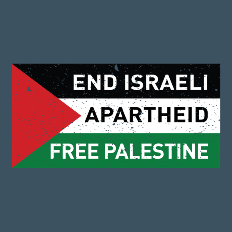 End Is.rae.li Apartheid Free Pales  Flag  T Shirt Urban Heavy Tee by artisFamous | Teevron