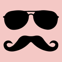 Moustache And Sunglasses Urban Heavy Tee | Teevron