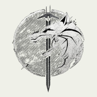 Witcher Wolf Urban Heavy Tee | Teevron