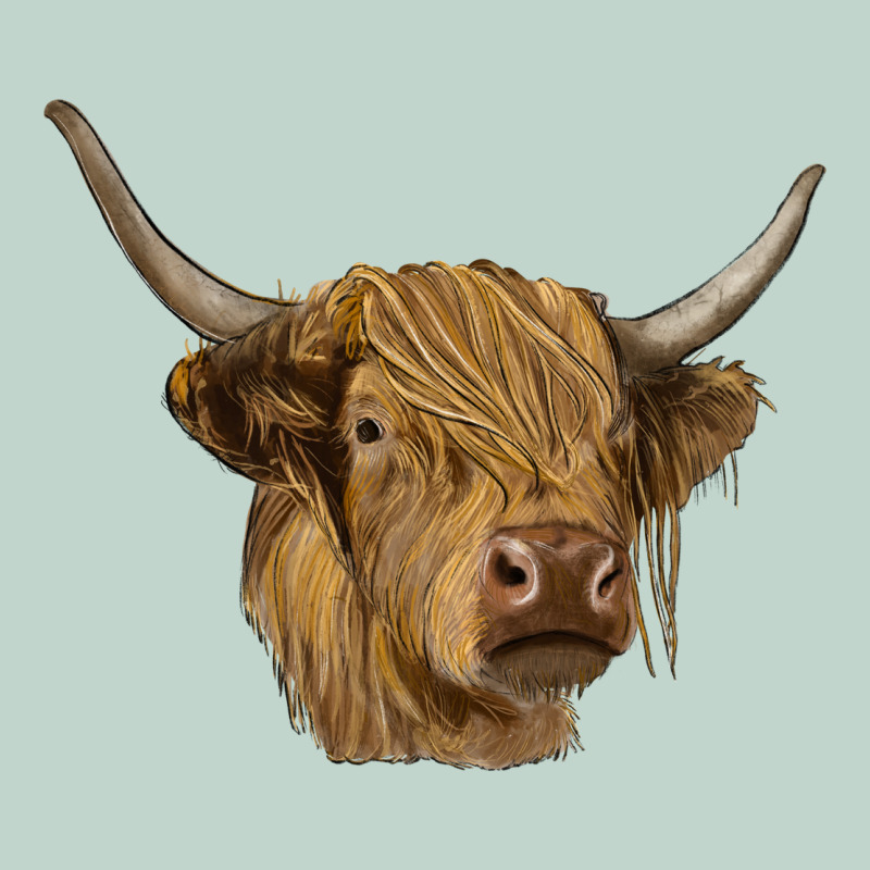 Highland Cow Zipper Hoodie by RanaPortraitStore | Teevron