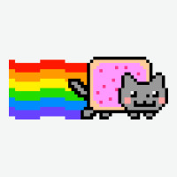 Nyan Cat Urban Heavy Tee | Teevron