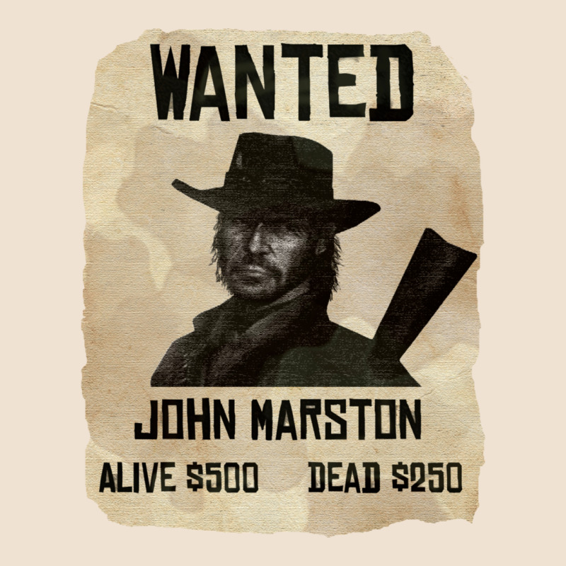 Red Dead Redemption 2 Red Moon Cowboy Wanted John Marston Urban Heavy Tee by artisFamous | Teevron