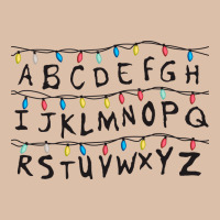 Stranger Lights Alphabet Urban Heavy Tee | Teevron