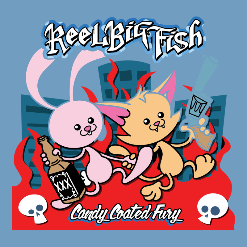 Reel Big Fish Candy Coated Fury Urban Heavy Tee by artisFamous | Teevron