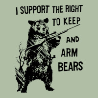 Bear Arms 2nd Amendment Funny Hunting Urban Heavy Tee | Teevron