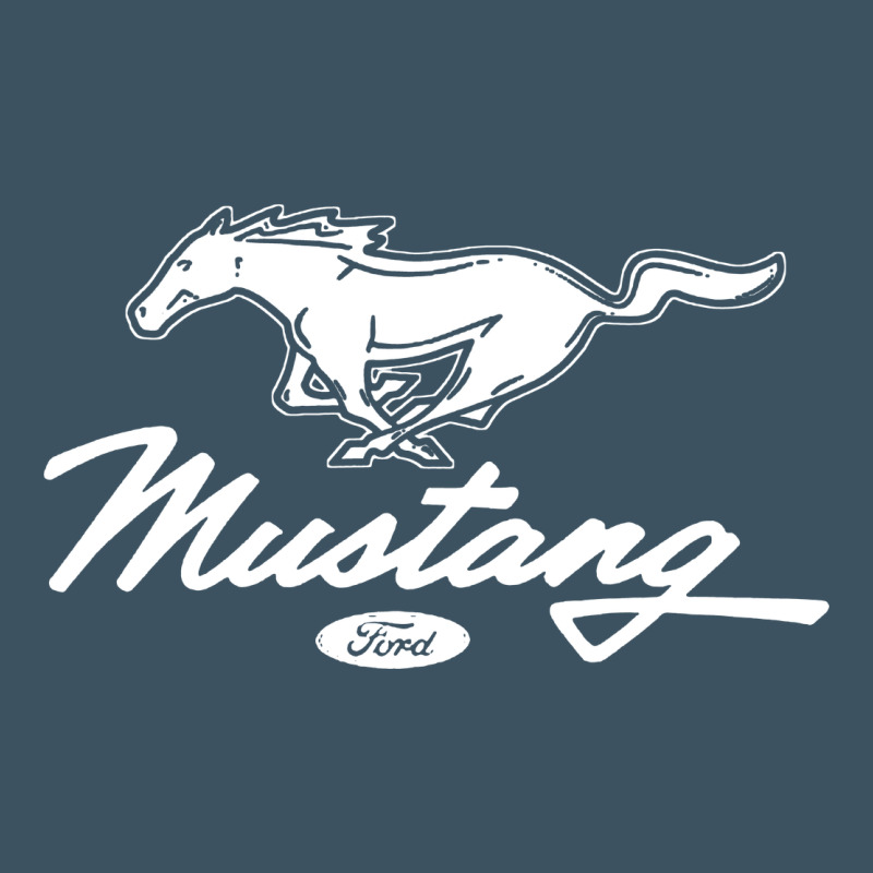 Mustang Pony Script Urban Heavy Tee by artisFamous | Teevron