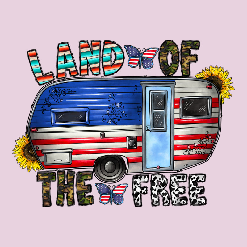 Land Of The Free Ladies Tee by CowhideDigitalArt | Teevron