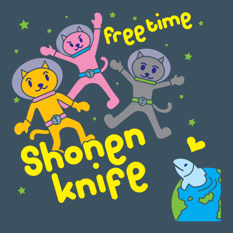 Shonen Knife Free Time Urban Heavy Tee by artisFamous | Teevron